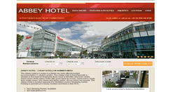 Desktop Screenshot of abbeyhotel.org