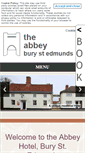Mobile Screenshot of abbeyhotel.co.uk